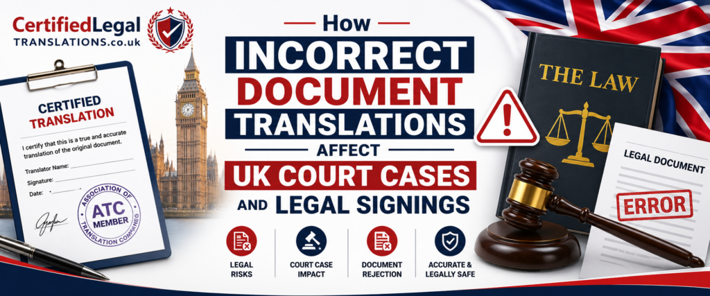 Document Translation Mistakes That Delay UK Court Cases and Legal Signings