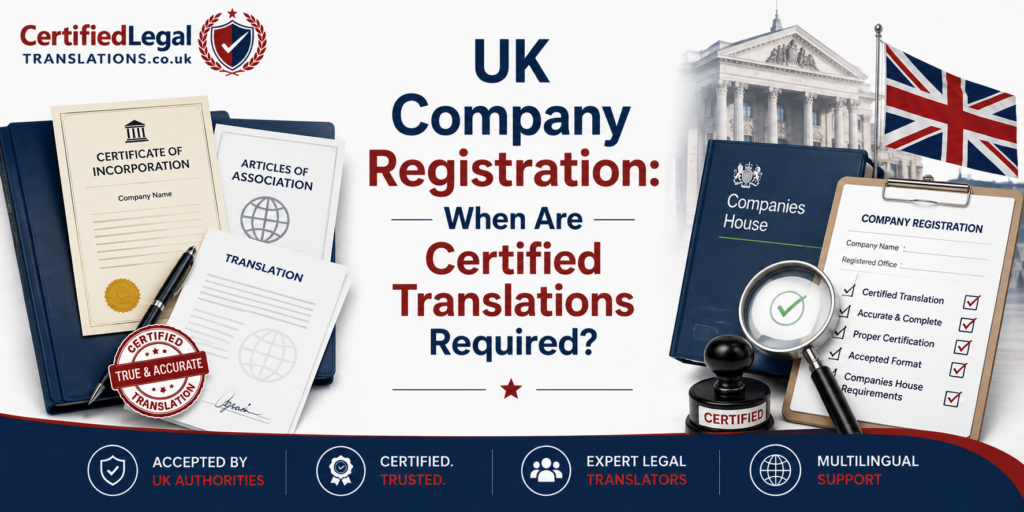 Do You Need Certified Translations to Register an Overseas Company in the UK?